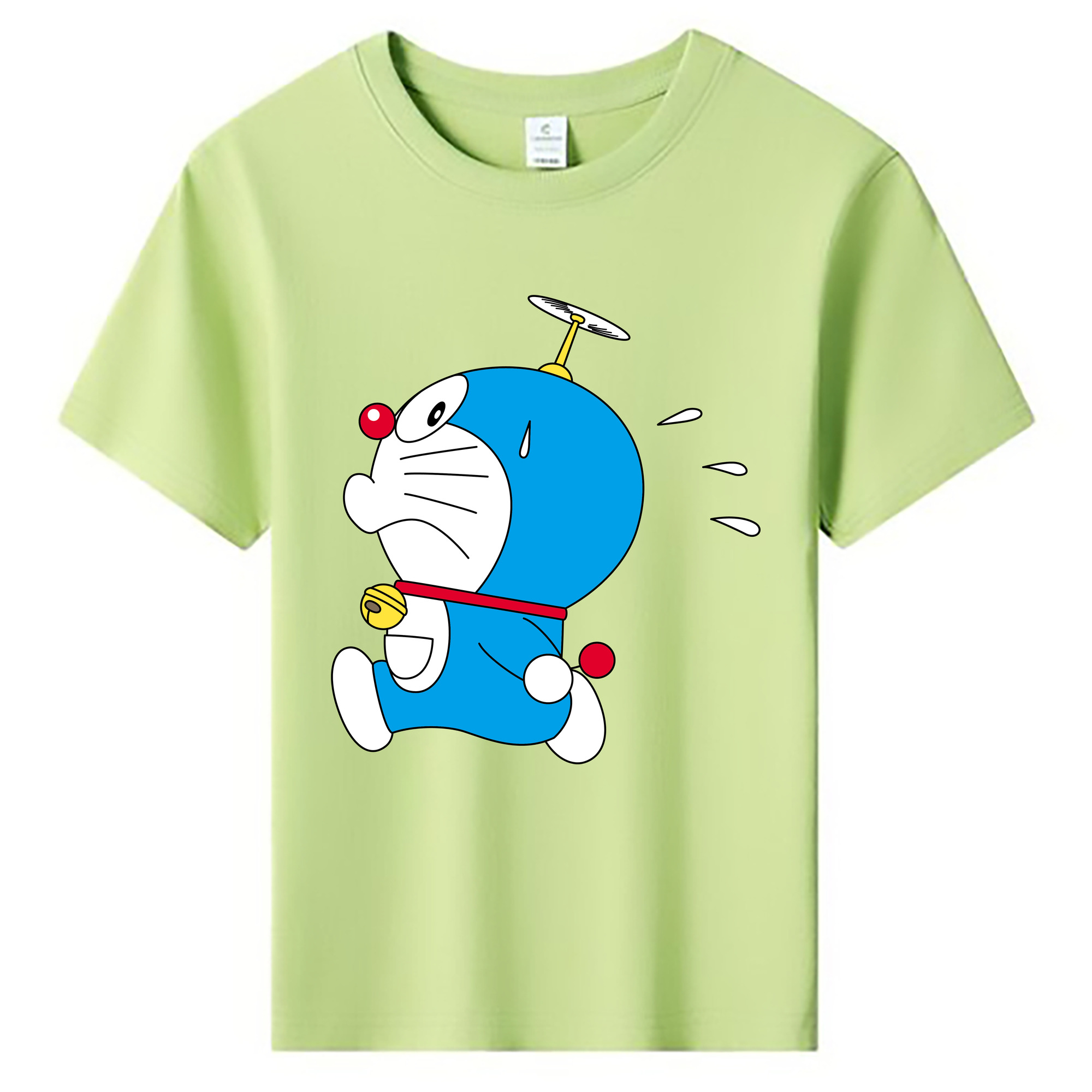 （画像用） ドラえもん Doraemon 綿100％キッズTシャツ（フロントプリント）